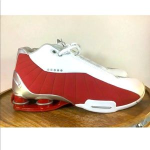 Nike Shox BB4 Vince Carter White Varsity Red new
